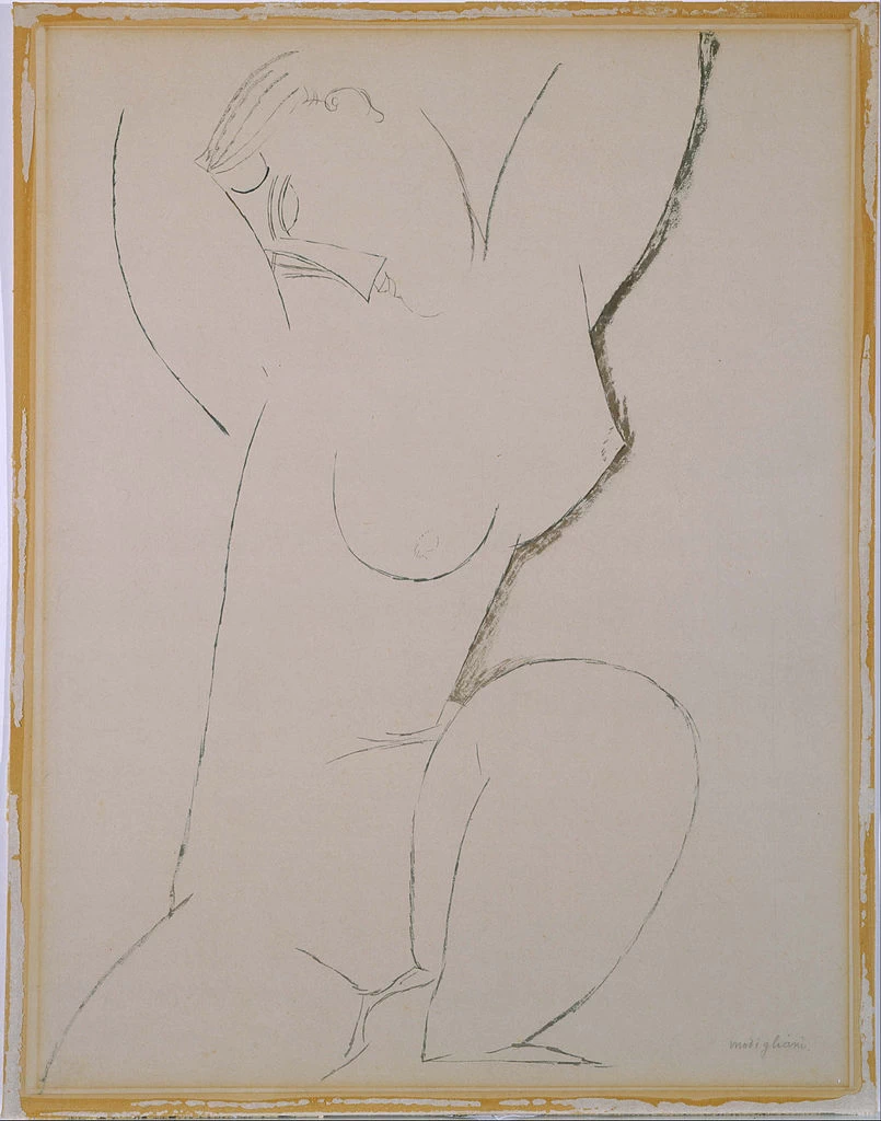 Amedeo Modigliani - 268, Cariatide, The Phillips Collection, Washington
